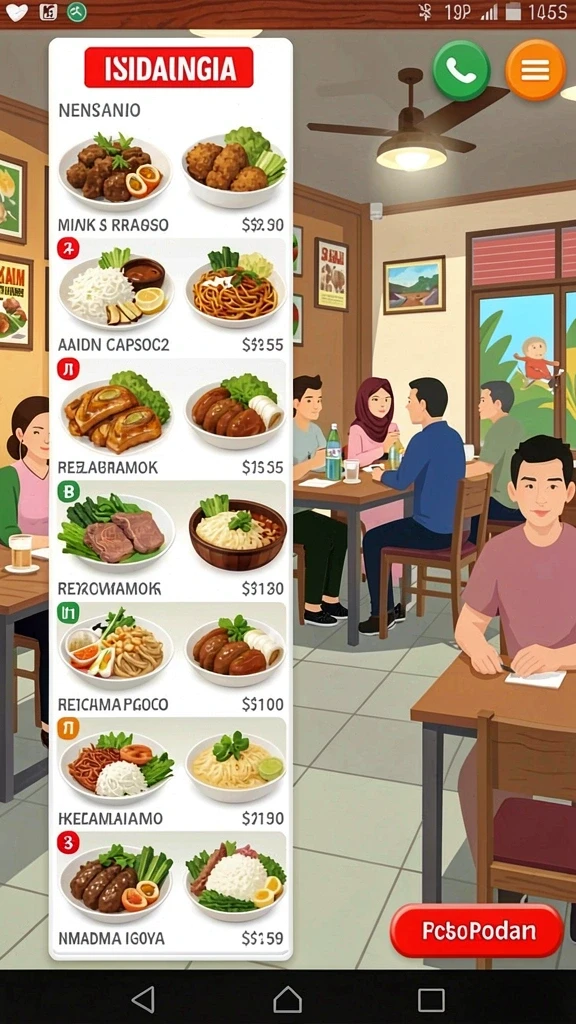Mode multiplayer yang memungkinkan bertanding dengan teman.