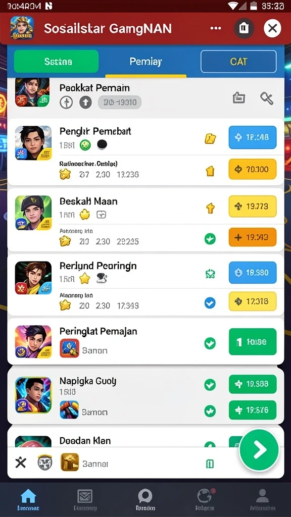 Bonus menarik yang ditawarkan kepada pengguna.