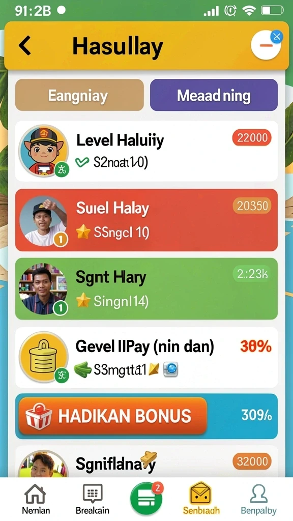 Fitur sosial yang memungkinkan interaksi dengan pemain lain.