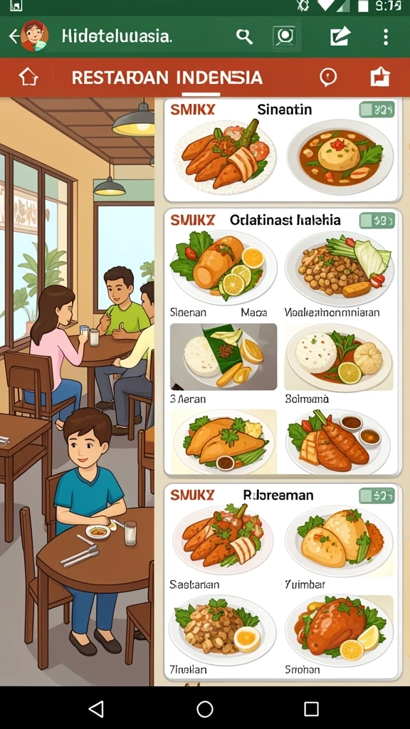 Tampilan antarmuka yang menarik dan mudah digunakan.