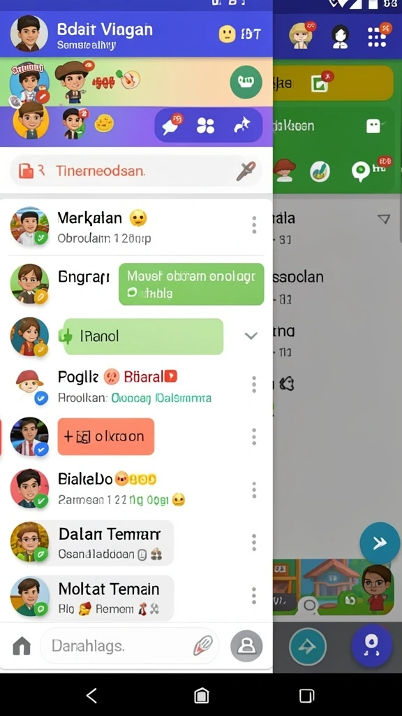Tampilan antarmuka yang user-friendly.