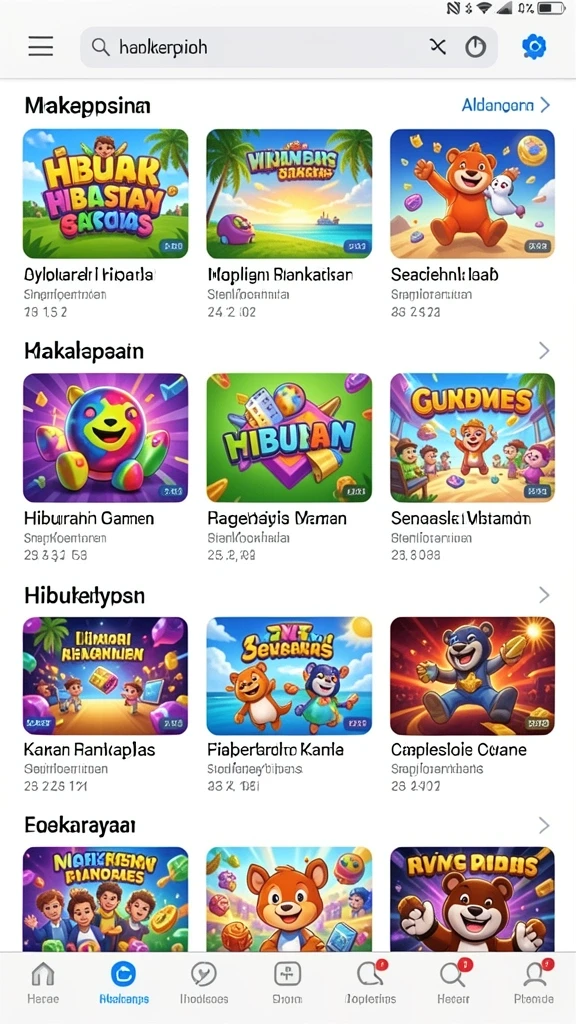 Tampilan antarmuka ASIKTOTO yang menarik dan modern.