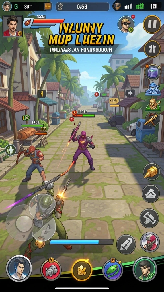 Fitur multiplayer yang memungkinkan pemain bersaing secara langsung.