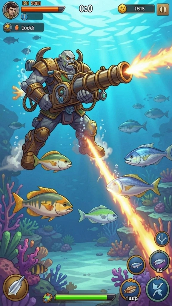 Tampilan grafis game yang memukau.