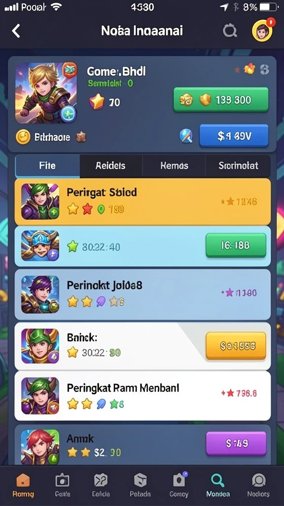 Berbagai pilihan tema slot yang menarik untuk dimainkan.