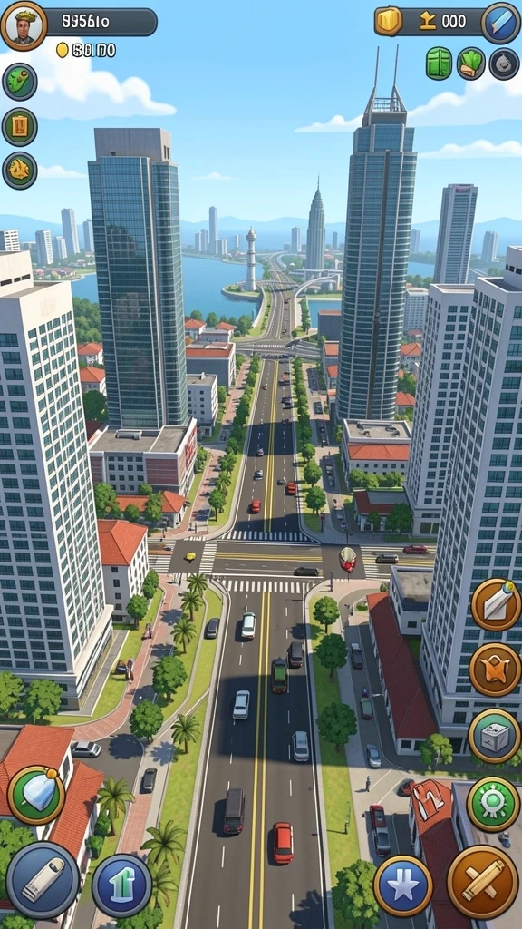 Tampilan papan catur yang elegan dan modern.