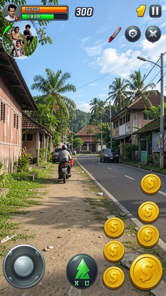 Suasana dunia fantasi yang penuh petualangan di dalam DKK.