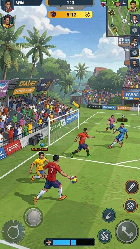 Screenshot dari mode co-op yang menyenangkan.