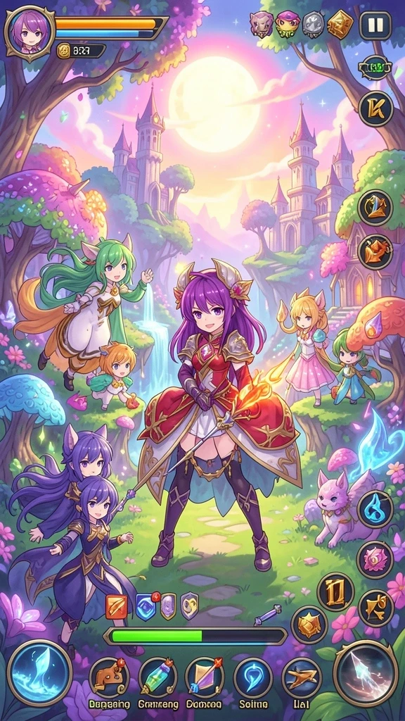 Screenshot menggambarkan crafting item yang terdapat dalam game.