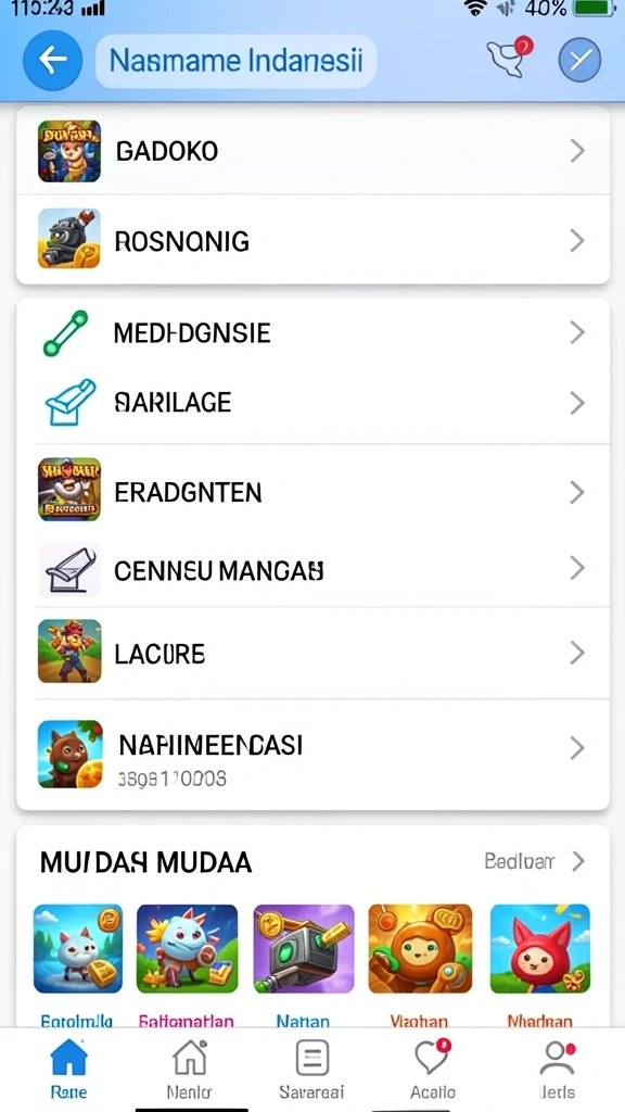 Tangkapan layar dari pertempuran seru di dalam game.