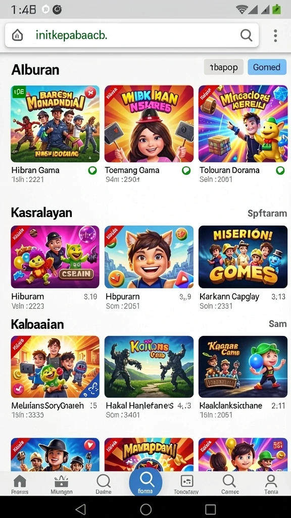 Tantangan seru yang menguji keterampilan bermain Anda.