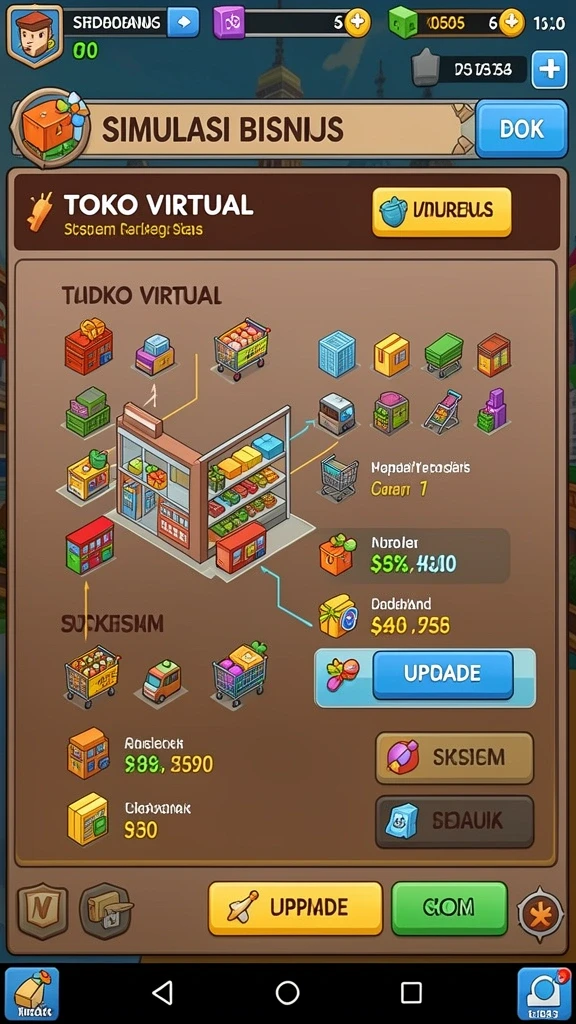 Sistem reward menarik untuk memotivasi pemain.