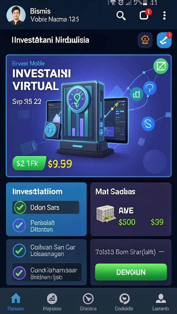 Gambar ini menampilkan sistem hadiah yang menggiurkan.