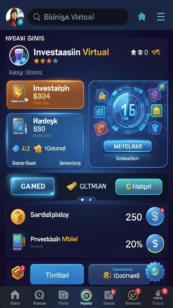 Tampilan karakter utama dalam INDAAA yang menawan.