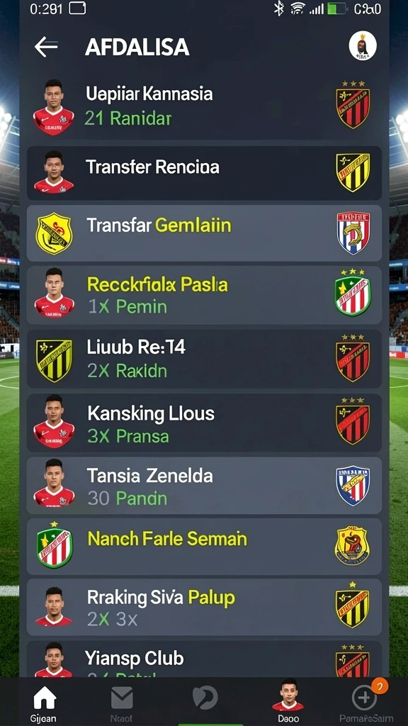 Tampilan antarmuka yang modern dan menarik.