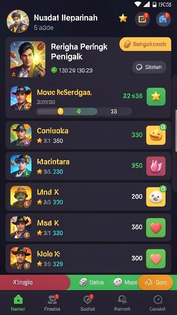 Screenshot menunjukkan aksi seru dalam pertarungan.