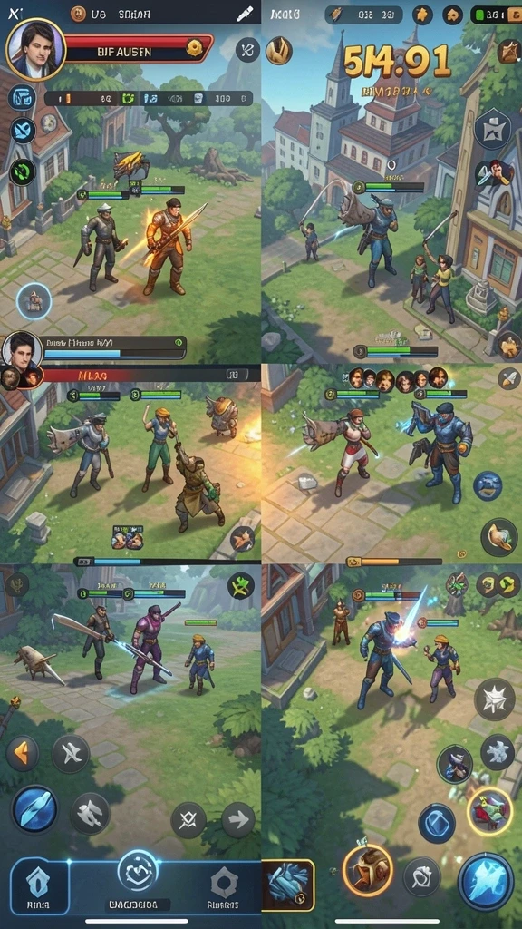 Fitur multiplayer yang seru untuk berkompetisi dengan pemain lain.