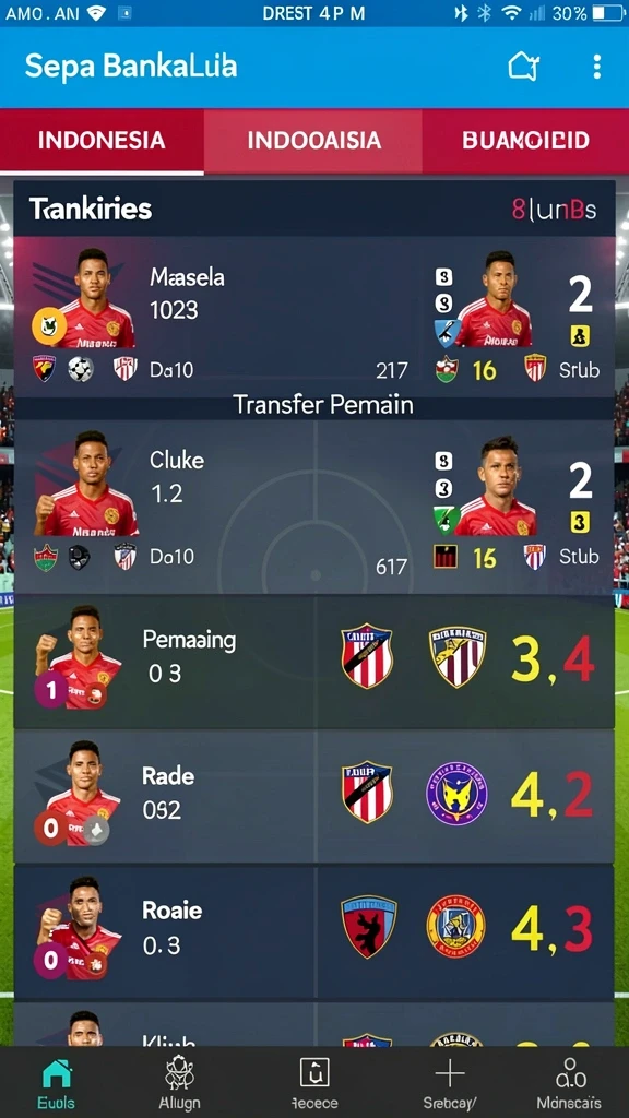 Tampilan antarmuka yang menarik dan intuitif.