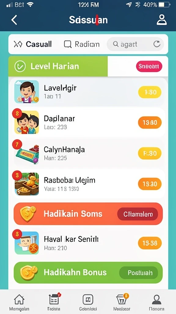 Tampilan antarmuka MIKATOTO yang modern dan menarik.