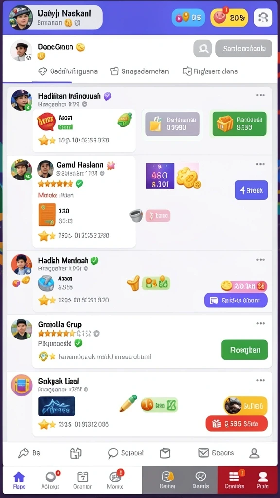 Fitur multiplayer yang seru.