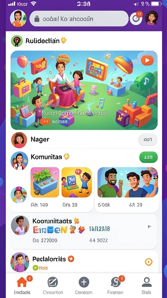 Tampilan antarmuka MPOSURGA yang menarik dan user-friendly.
