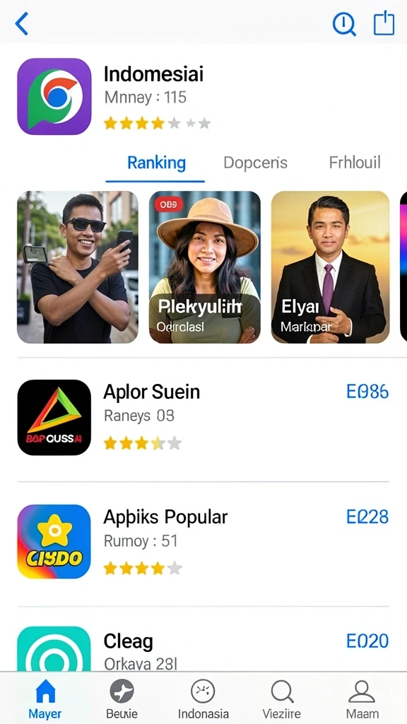 Screenshot menunjukkan aksi balap di trek yang menantang.