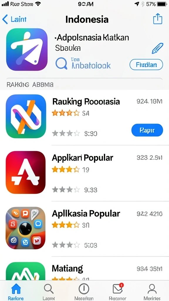 Tampilan antarmuka yang user-friendly dan menarik.