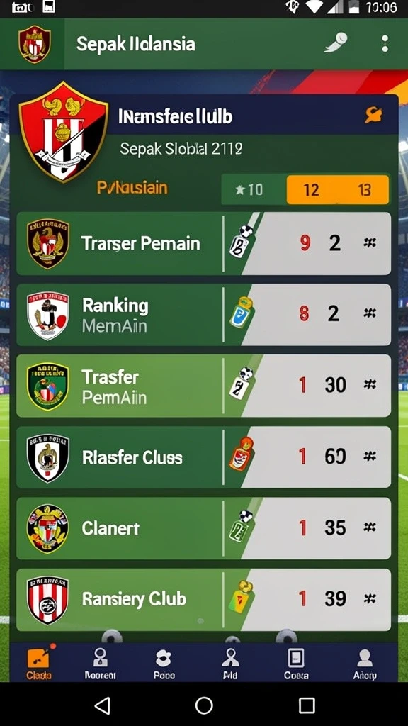 Pengaturan menu yang intuitif dan mudah digunakan.