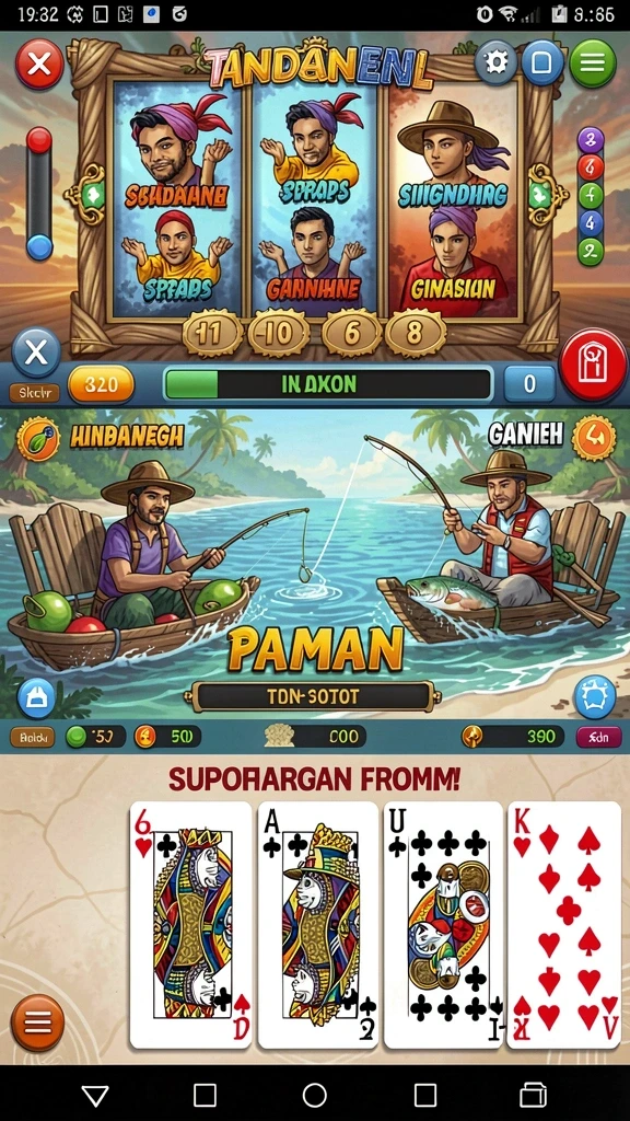 Karakter-karakter dengan desain yang mengesankan.