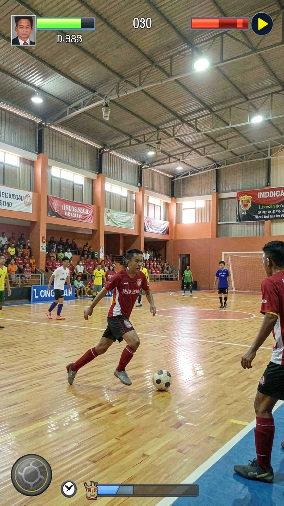 Tampilan antarmuka yang user-friendly.