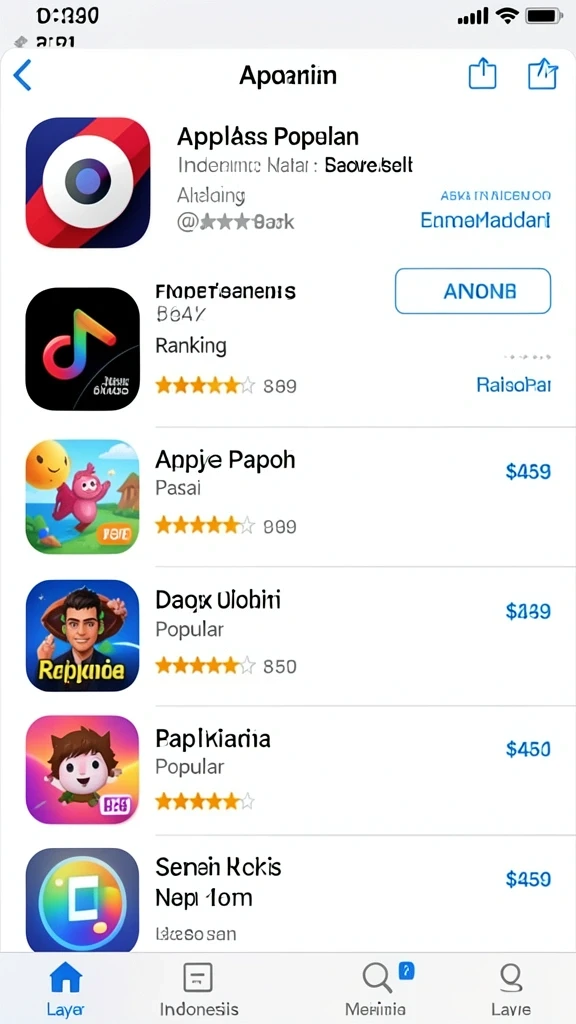 Tampilan antarmuka yang intuitif dan mudah digunakan.
