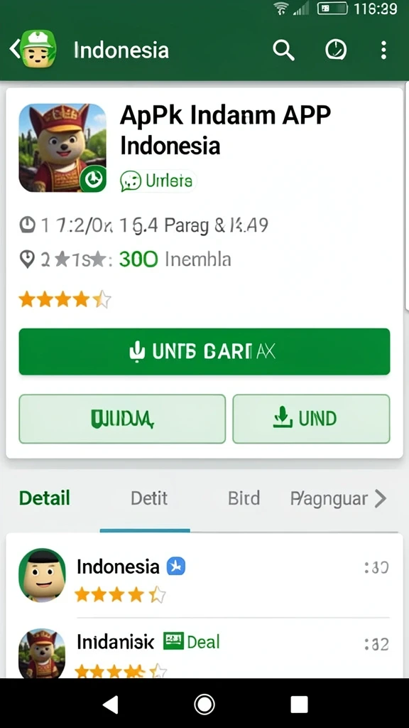 Tampilan antarmuka yang modern dan menarik.