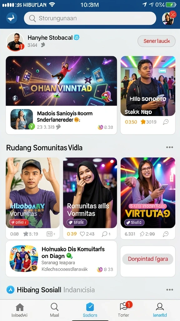 Tampilan antarmuka yang menarik dan mudah dinavigasi.