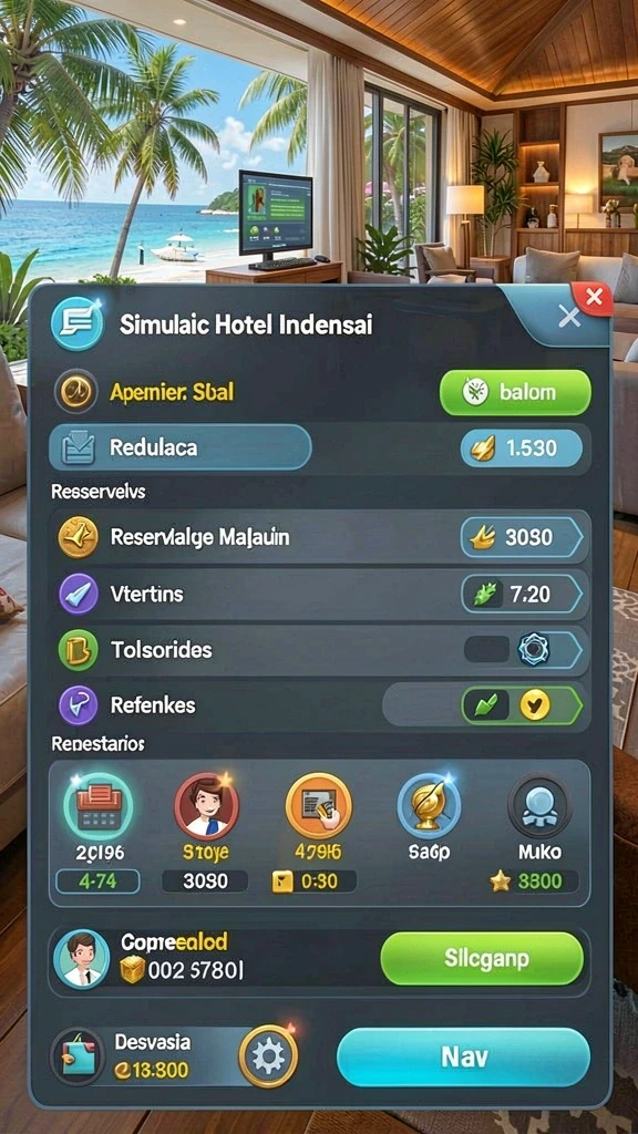 Mode permainan seru dengan banyak tantangan.